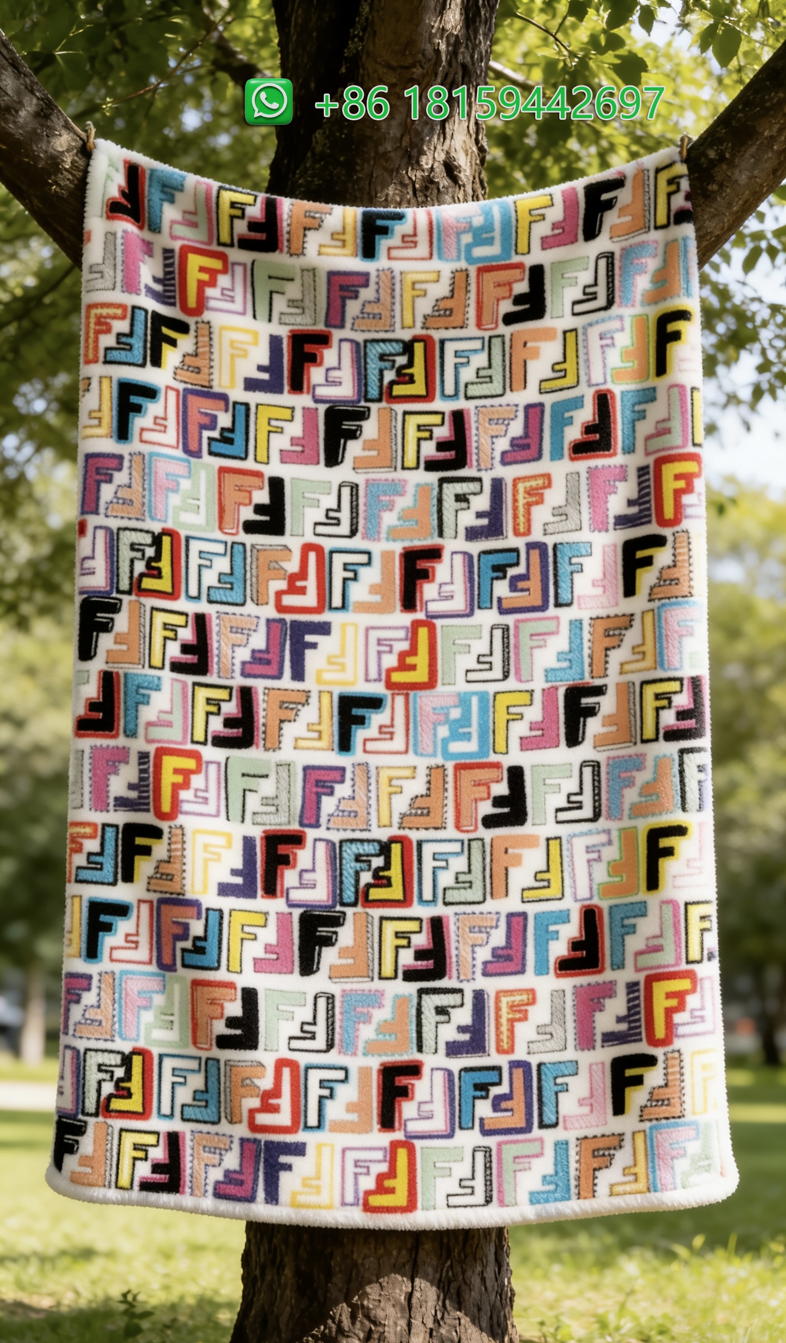 Fendi Throw Blankets